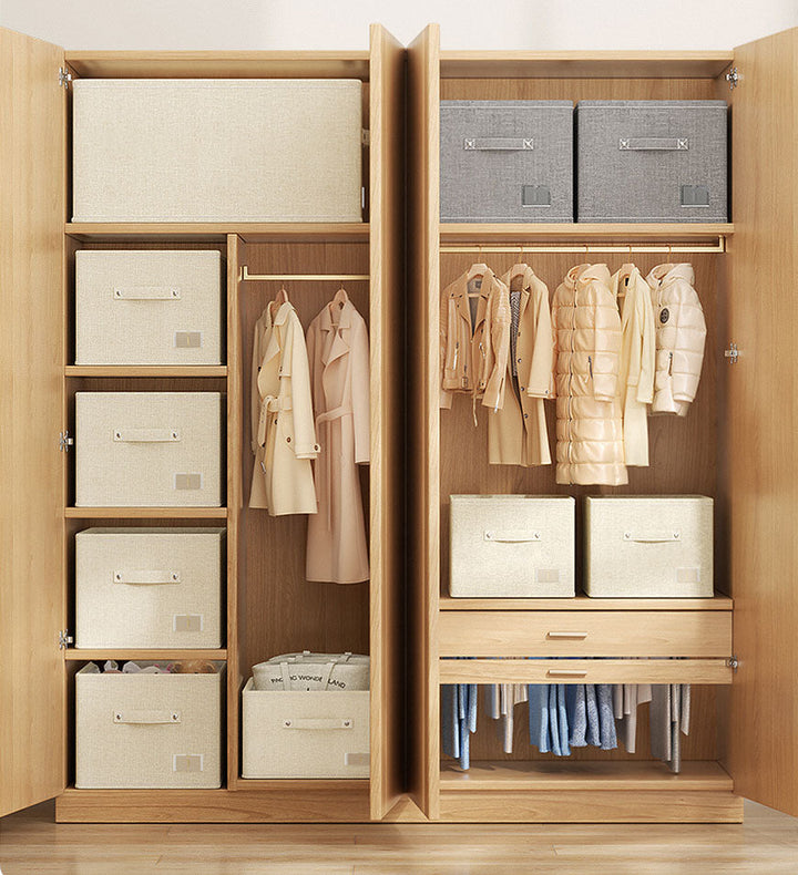 Moderne, faltbare Aufbewahrungsbox für Schlafzimmer oder Kinderzimmer; stapelbar.