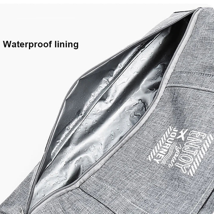 Elegante faltbare Damen-Reisetasche, groß, für stilvolle Wochenendtrips & als praktisches Handgepäck.