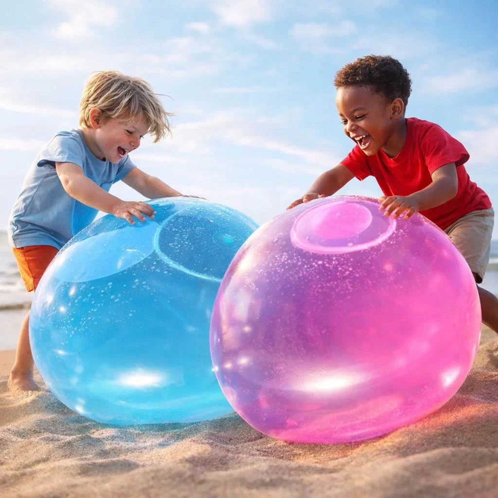 Großer aufblasbarer TPR Gummiball für Kinder; reißfest für Outdoor-Familienspiel.