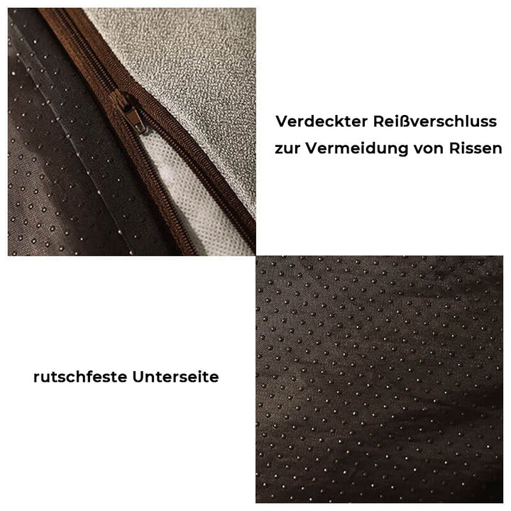 Komfortables, großes Hundebett, kratzfest und waschbar, ein sicherer Schlafplatz für Hunde.