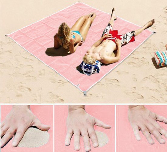Robustes, wasserabweisendes Outdoor-Strandtuch, sandfrei, perfekt für Abenteuer am Wasser.