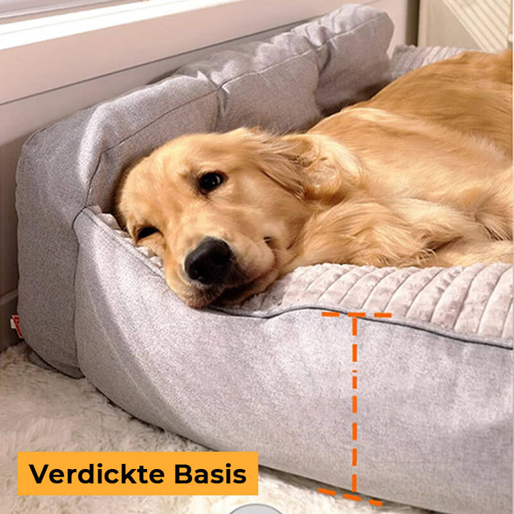 Waschbares Katzenbett, groß & kuschelig, perfekter Rückzugsort für Erholung.