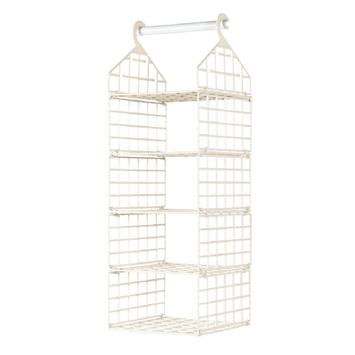 Multifunktionaler Kleiderschrank-Organizer für eine aufgeräumte Garderobe und einfache Ordnung.