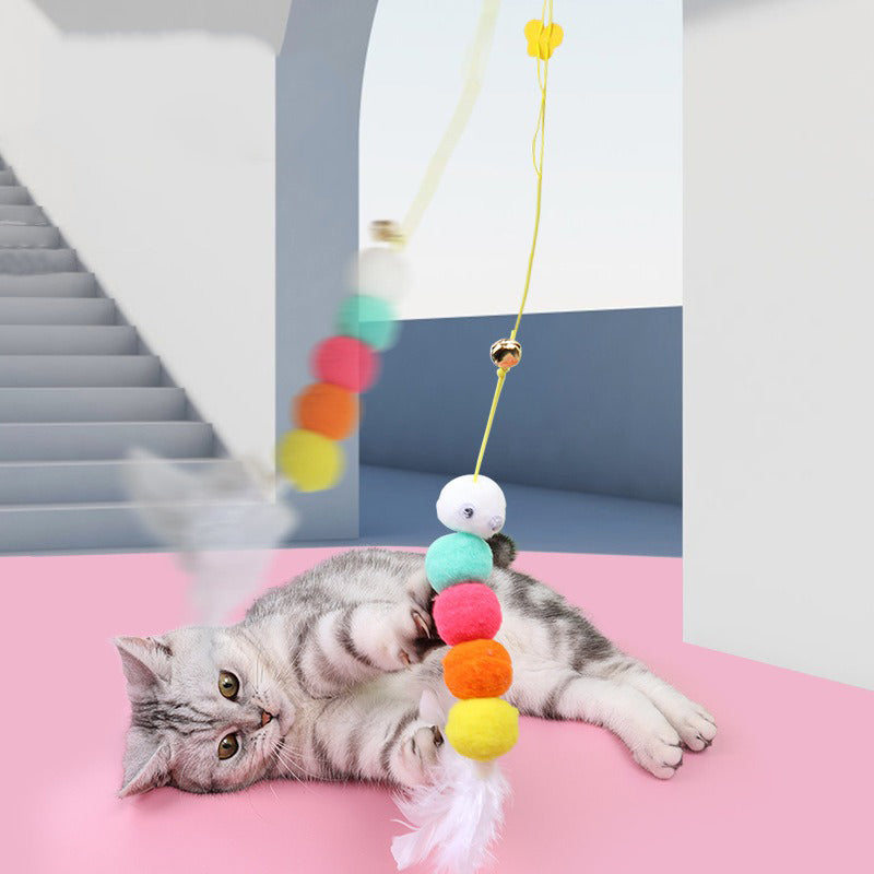 Interaktives Hängespielzeug für Katzen: Bietet stundenlange Unterhaltung & hält Ihre Katze aktiv und glücklich.