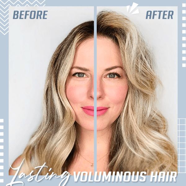 Stylingtool: Haar Volumen Clip für natürliches Rootlift & mehr Fülle; hitzefreies Haarstyling für Frauen mit feinem Haar.