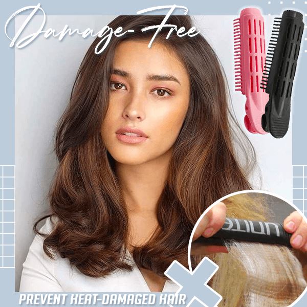 Nahaufnahme des Haar Volumen Clips, ein hitzefreies Stylingtool für sichtbaren Rootlift und mehr Fülle im Frauenhaar.