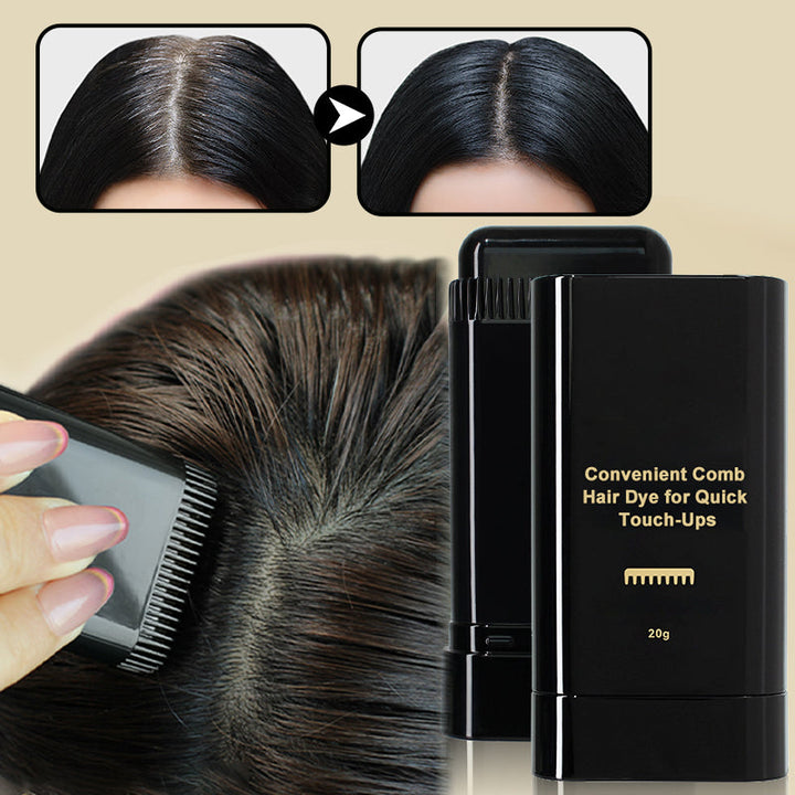 Haarfärbe-Kamm für gleichmäßigen Farbauftrag; einfache Anwendung für perfekte Haarfarbe.