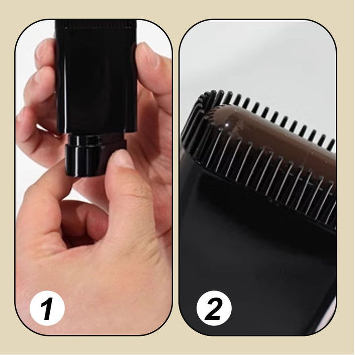 Zeitersparender Färbekamm für Haare; schnelle Anwendung & perfekte Abdeckung von grauen Haaren.