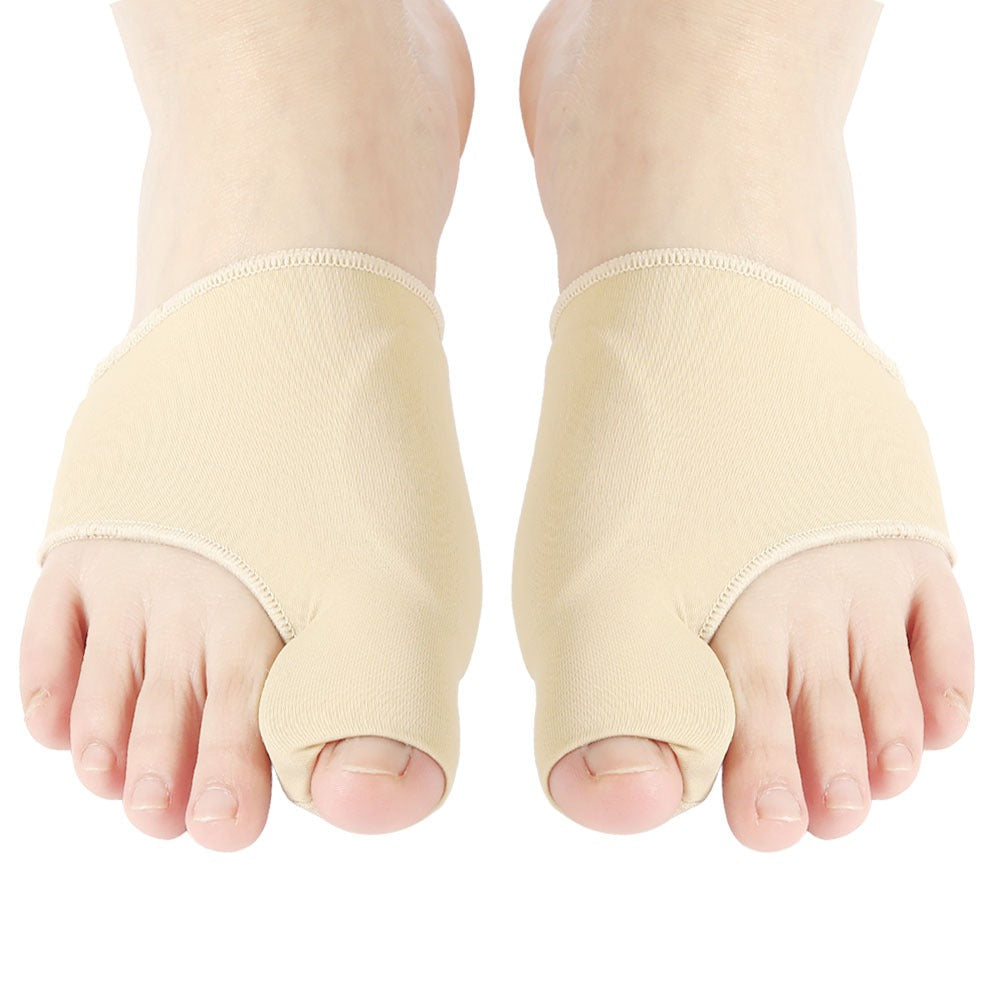 Weiche Gelpolster Hallux Valgus Bandagen für komfortable Fußschmerz-Linderung. Unterstützt Fußgesundheit & Korrektur.