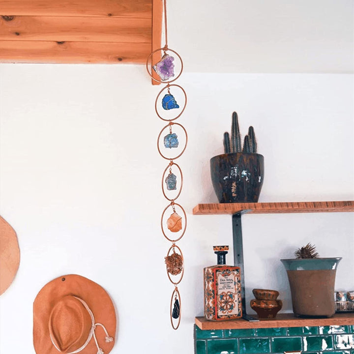 Dekorativer Chakra-Wandbehang zur Förderung von Energie & Harmonie. Perfekt als spirituelles Geschenk.