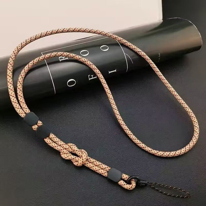 Praktisches Sicherheitsband als Geschenkidee, handgewebt, schützt Smartphones & Lautsprecher zuverlässig.