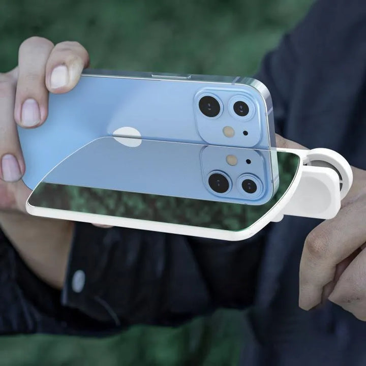 Clip-on Handyobjektiv für kreative symmetrische Mobilfotografie und einzigartige Fotoeffekte