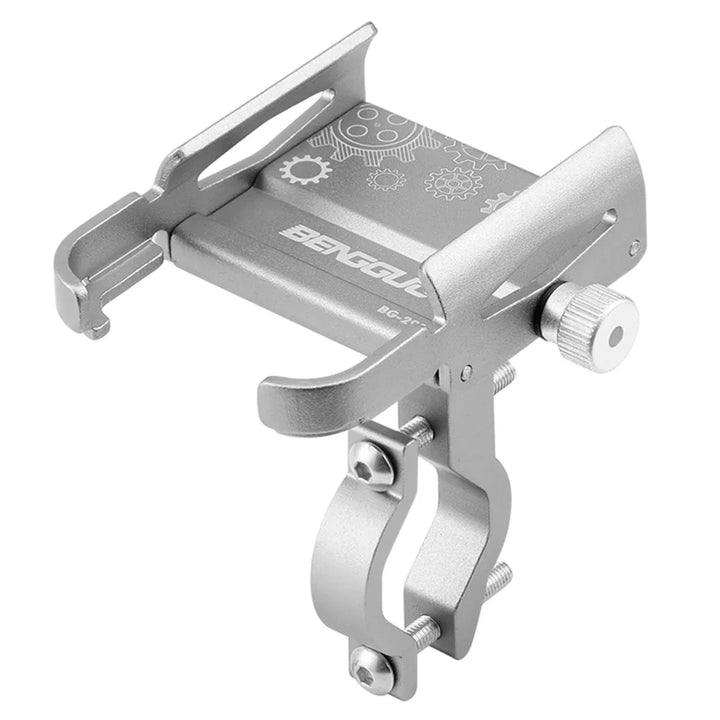 Sichere & stoßfeste Smartphone Halterung für Lenker von Fahrrad, Motorrad, Scooter. 360° drehbar.