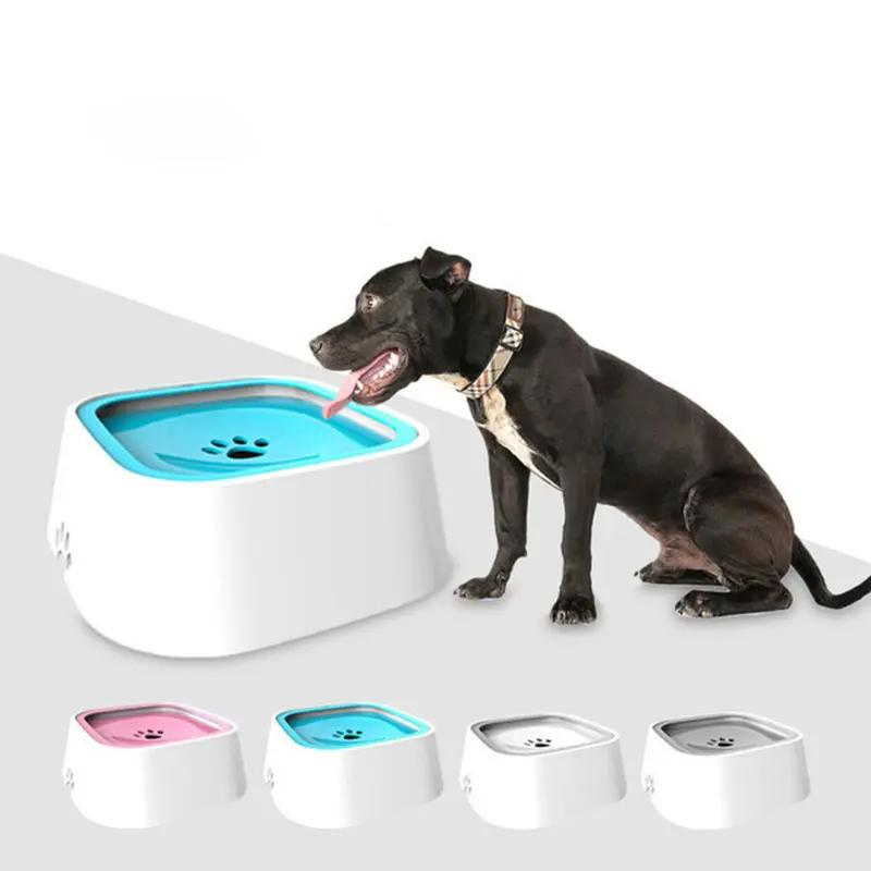 Haustier Anti-Spritz Wassernapf für Hunde & Katzen. Hält Trinkbereich sauber & trocken.