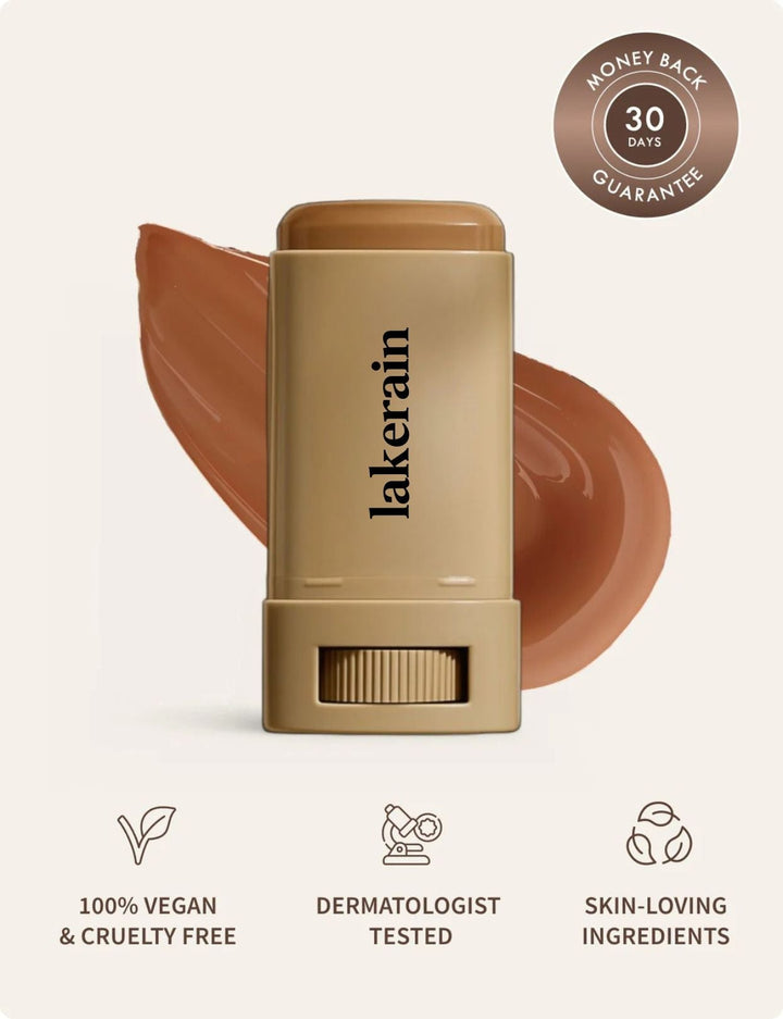 HautGlanz feuchtigkeitsspendender Glow-Ton Balsam für Damen, vegane Foundation mit natürlichem Glow.