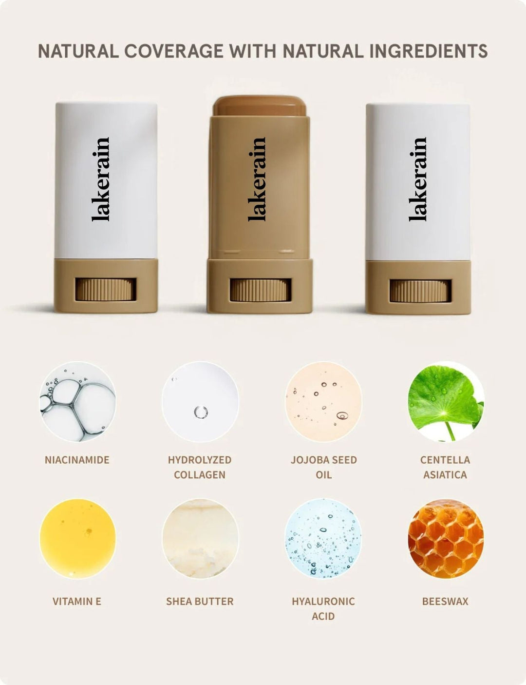 HautGlanz Glow-Ton Balsam mit Botanicals. Vegane Feuchtigkeits-Foundation für einen gesunden Teint.