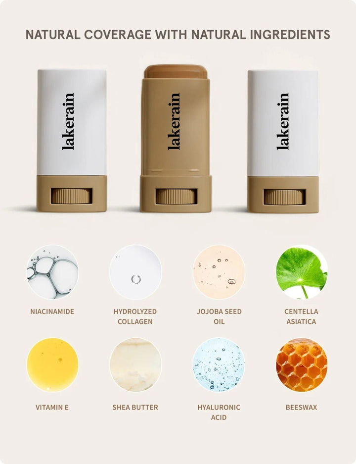 HautGlanz Glow-Ton Balsam mit Botanicals. Vegane Feuchtigkeits-Foundation für einen gesunden Teint.