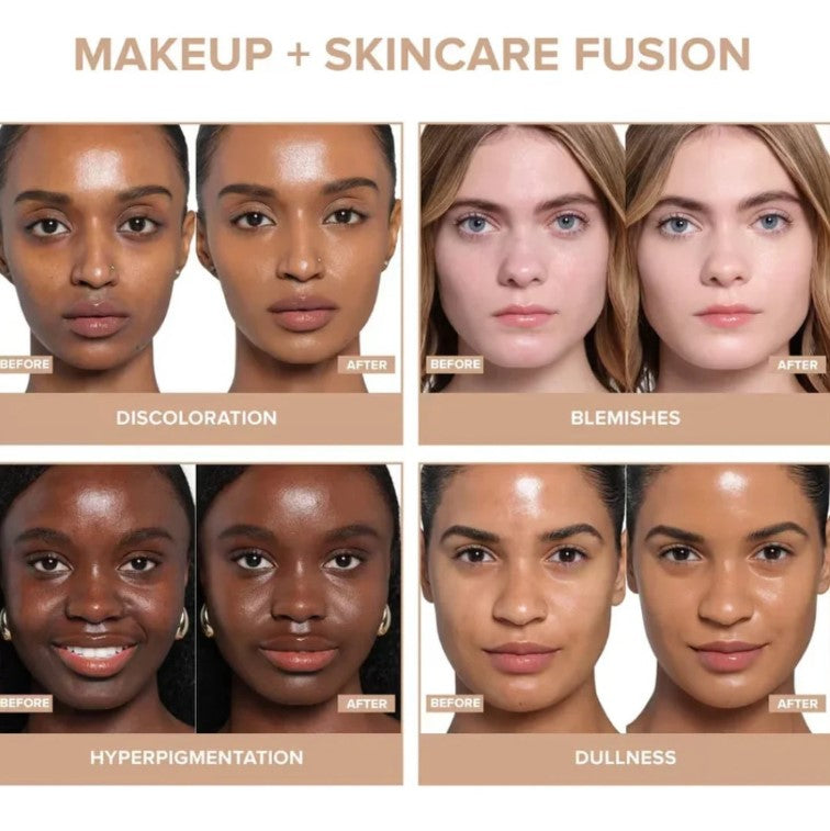HautGlanz Glow-Ton Balsam in verschiedenen Nuancen. Vegane, feuchtigkeitsspendende Make-up Foundation.