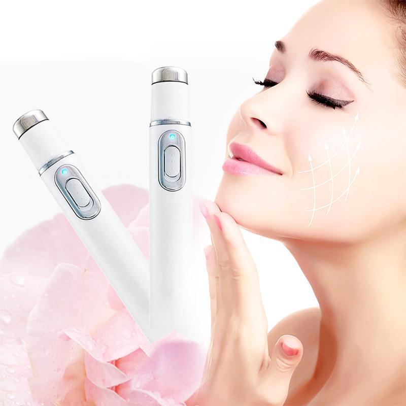 Anti-Akne Blaulicht-Therapie Laser-Stift für die Gesichtspflege. Reduziert Entzündungen & reinigt Poren.