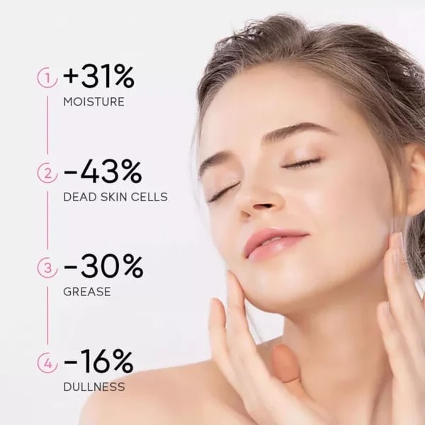 Spezial-Peeling-Gel gegen Akathosis Nigricans & Ekzeme. Hautpflege für sichtbar bessere, ebenmäßige Haut.