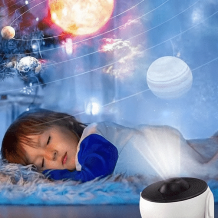 Originelles Geschenk: HD Sternenhimmel-Projektor mit 13 Discs für faszinierende Galaxie-Erlebnisse.