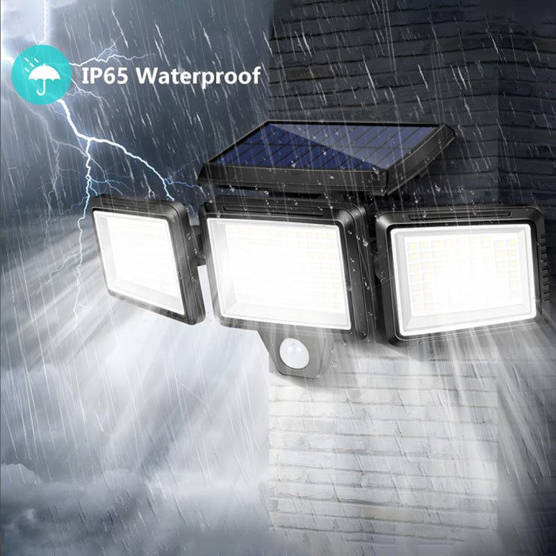 Wasserdichte Solar-Wegeleuchte mit hellen LEDs, perfekte Außenbeleuchtung für Garten, Hof und Zufahrten.