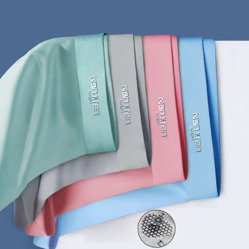 Flexibler Herren Boxershorts Pack: Komfortable, kühlende Unterhosen im 4er-Set für maximale Bewegungsfreiheit.