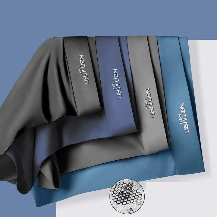 Herren Boxershorts in 4er-Multipackung: Kühlend, atmungsaktiv & soft für optimalen Komfort und Hygiene.