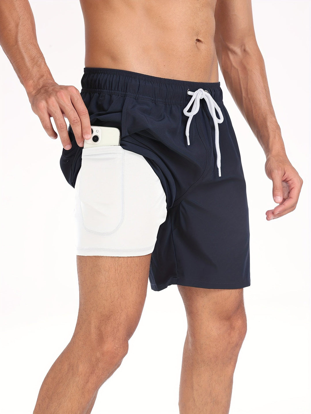 Herren Schwimmshorts, schnelltrocknend & stylisch, für optimalen Badekomfort.