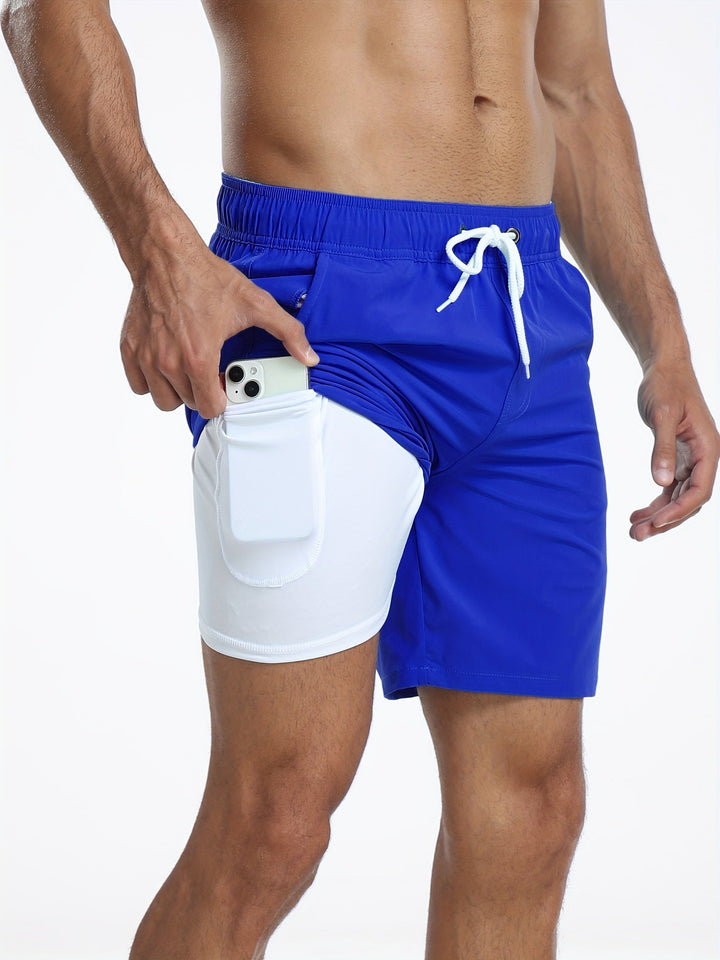 Komfortable Stretch-Badehose für Herren, perfekt für Schwimmen, Strand & Wassersport.