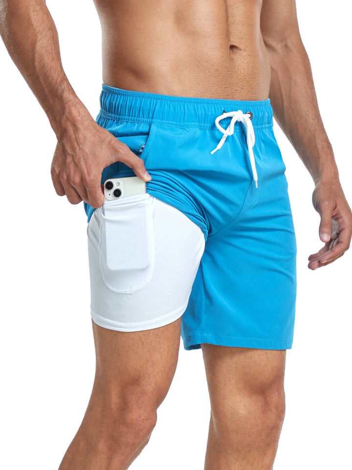 Herren Badehose mit innovativer Handytasche & schnelltrocknender Technologie.