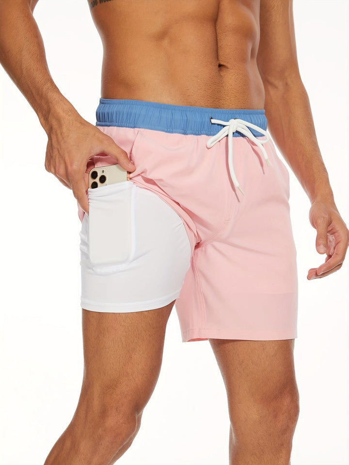 Schnelltrocknende Herren Badehose, stylisch & komfortabel, für Strand & Pool.