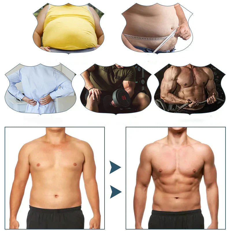 Eng anliegende Herren Unterwäsche Shorts mit Bauchkontrolle, für eine straffe und geformte Männerfigur.