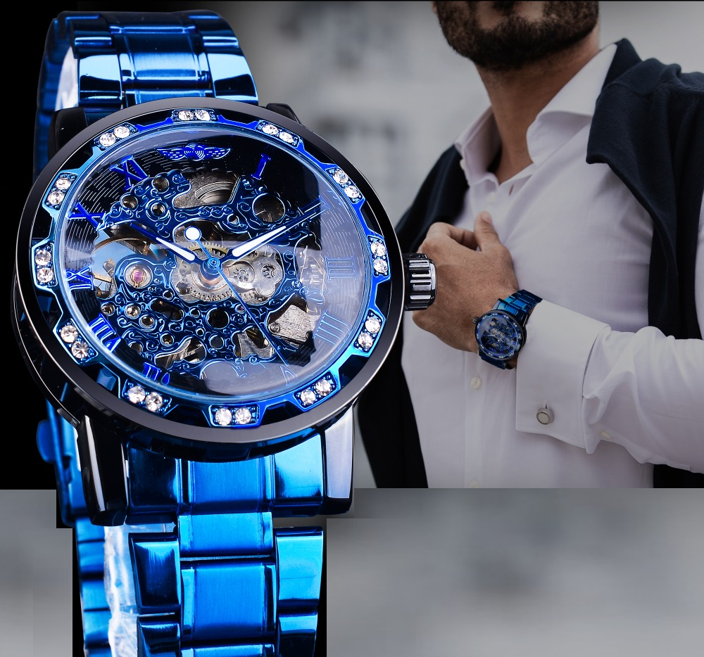 Herren Luxus Armbanduhr Sandsberg-Q4winner251103 mit präzisem Quarzwerk und Edelstahlgehäuse.