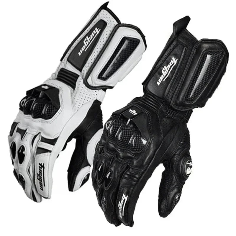 Herren Motorradhandschuhe, wind- & wasserdicht, mit Touchscreen-Funktion für besten Fahrkomfort.