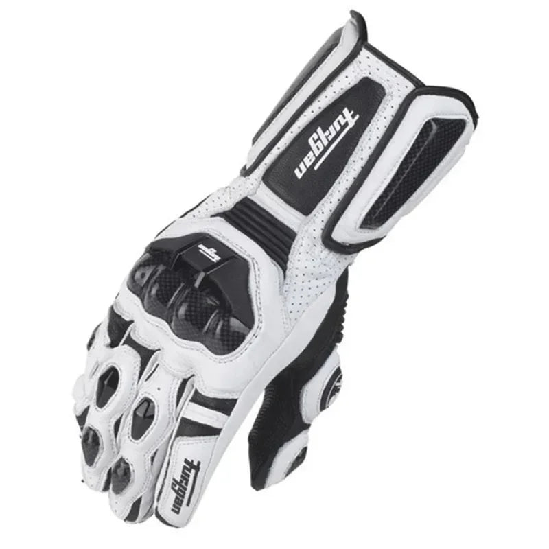 Robuste Winter Motorradhandschuhe für Herren, wasserdicht, winddicht und touchscreen-fähig. Idealer Schutz.