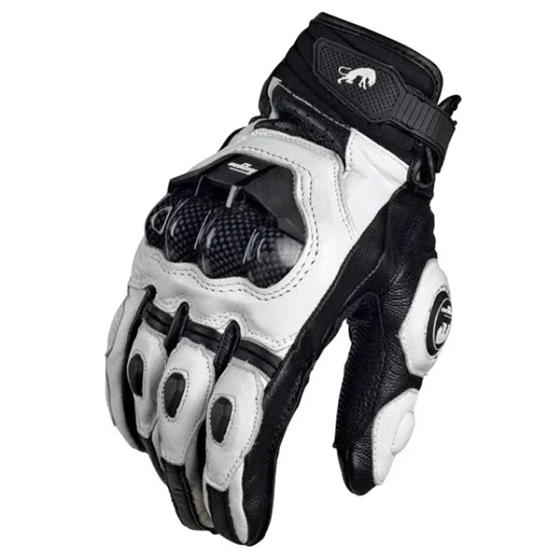 Wasserdichte & winddichte Herren Biker Handschuhe mit Touchscreen. Perfekt für Motorradtouren bei jedem Wetter.