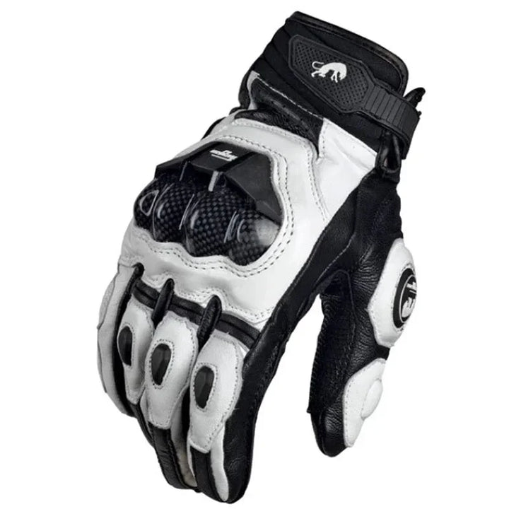 Wasserdichte & winddichte Herren Biker Handschuhe mit Touchscreen. Perfekt für Motorradtouren bei jedem Wetter.