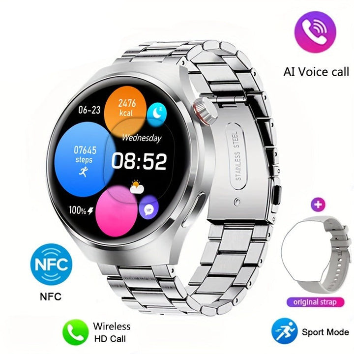 Technologie am Handgelenk: Herren NFC Smartwatch Orion. Wasserdicht, GPS, Fitness-Tracker und moderne Funktionen.
