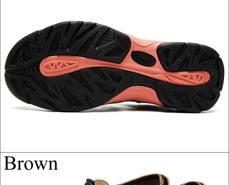 Robuste Herren Wandersandalen, ideal für Outdoor-Aktivitäten; komfortable Sommer- & Trekkingschuhe.