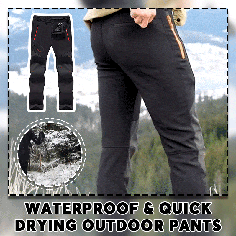 Robuste, winddichte Herren Wanderhose mit schnelltrocknendem Stoff. Perfekt für jedes Outdoor-Abenteuer.
