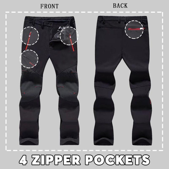 Wasserdichte Herren Outdoorhose, schützt zuverlässig vor Regen und Nässe bei jedem Wetter.