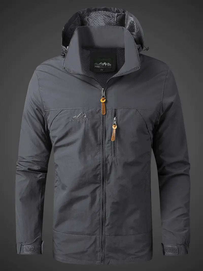 Wasserdichte Herren Trekkingjacke sandsberg20250618, optimiert für Komfort bei Outdoor-Expeditionen.
