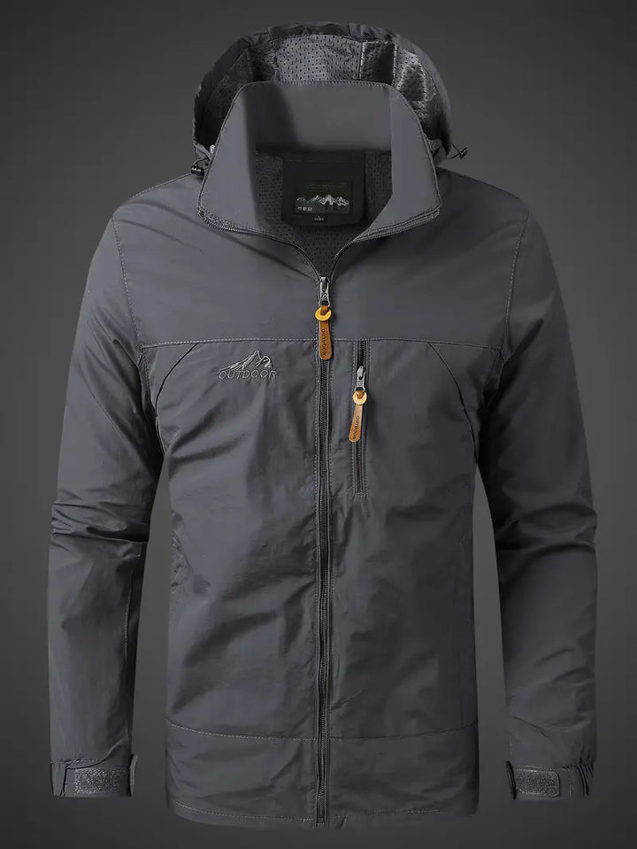 Wasserdichte Herren Trekkingjacke sandsberg20250618, optimiert für Komfort bei Outdoor-Expeditionen.