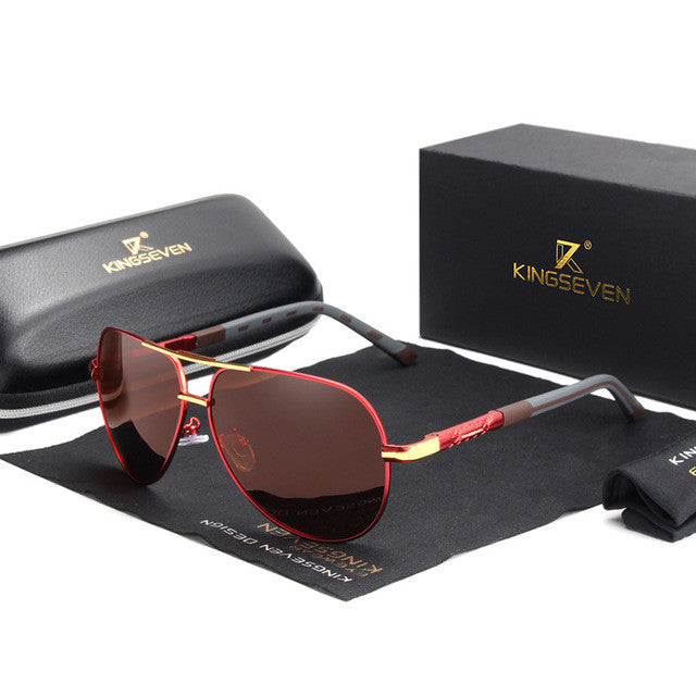 Herren polarisierte Sonnenbrille mit UV400 Schutz, perfekt für Outdoor-Aktivitäten und klares Sehen.