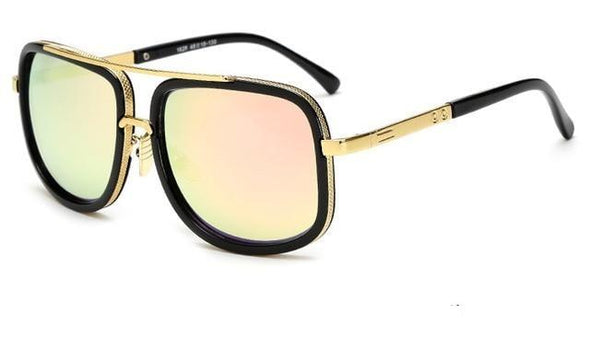 Langlebige Herren Polarisationssonnenbrille für blendfreien Blick und 100% UV-Schutz.