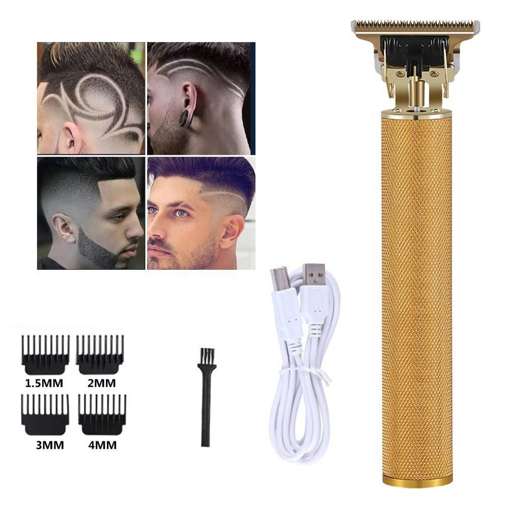 Kabelloser Herren-Haarschneider mit leistungsstarker T-Klinge, für flexibles Hairstyling und präzise Bartpflege.