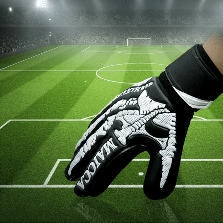 Robuste PROTACT Herren Fussball-Handschuhe mit starkem Grip für präzise Ballkontrolle und sicheren Fang.