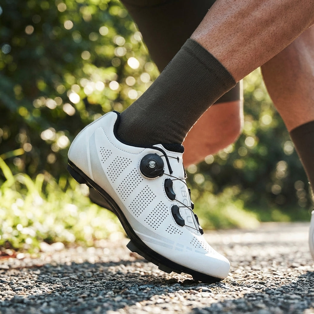 Herren Radsportschuhe Mathew mit Boa-Verschluss für präzise Passform. Ideal für Rennrad & Mountainbike-Fahrer.