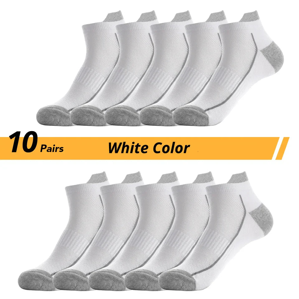 Ganzjährige Herren Sportsocken (10 Paar) – atmungsaktiv, rutschfest & komfortabel für jeden Tag.